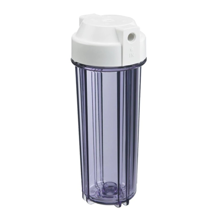 Szűrőház dupla O-gyűrűs átlátszó