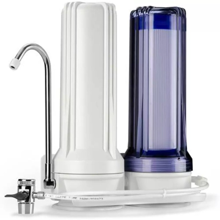 Csapra szerelhető víztisztító AG-KDF- asztali víztisztító berendezés