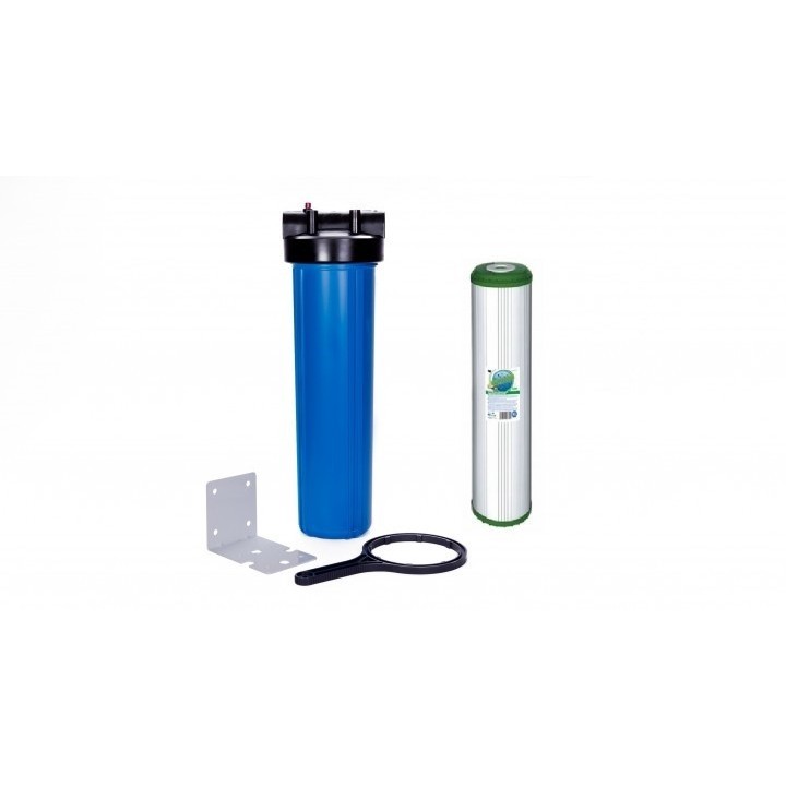 Központi klórszűrő KDF-töltettel,,aktívszén,nehézfémek, vírusok,