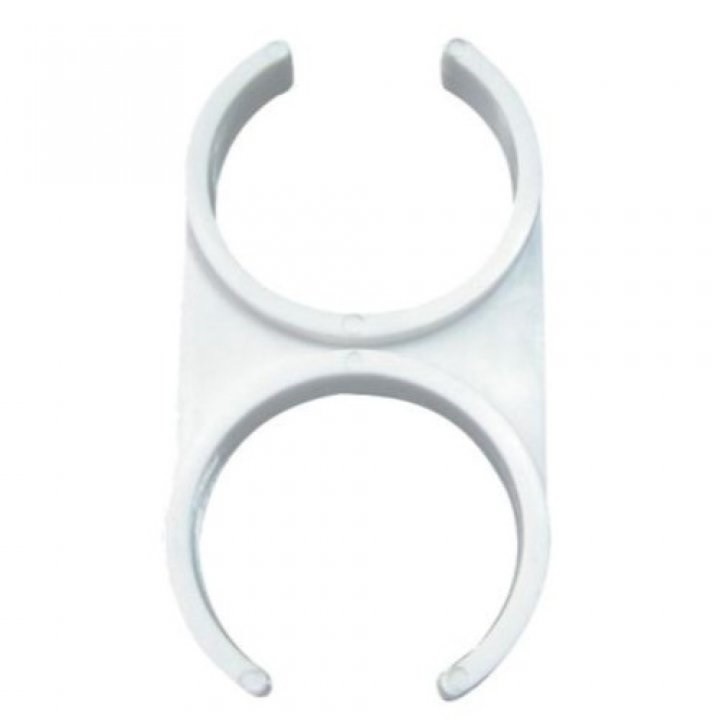 Dupla rögzítő bilincs 2"x2"-os kicsi,víztisztító,visszaadagoló,patron