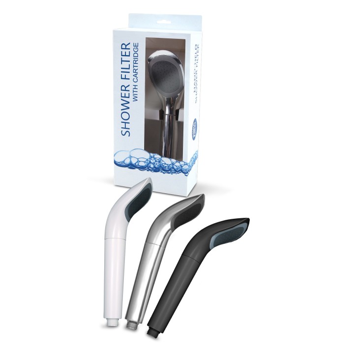 Aquafilter KDF tartalmú zuhanyszűrő FHSH-8-CCH,vízszűrési technológia.