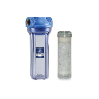 Vízlágyító Polifoszfát kristályos (szűrőház, kaniszter, töltettel, 1”)