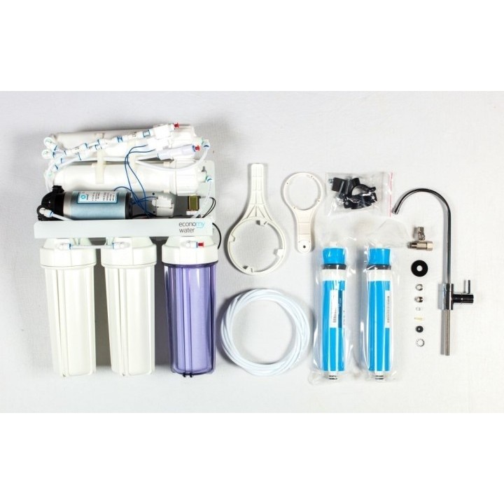 Vízszűrő berendezés direkt átfolyós (RO-Traditional 200 GPD+) nagyteljesítményű szivattyúval