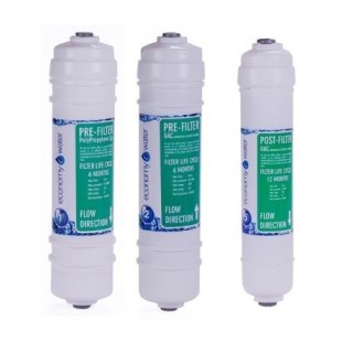 Vízszűrő készlet 3-db-os RO-ECONOMY fordított ozmózisos víztisztító
