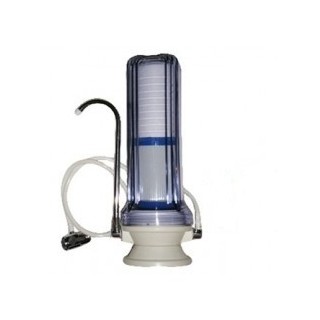 Kétlépcsős asztali víztisztító KDF-fel
