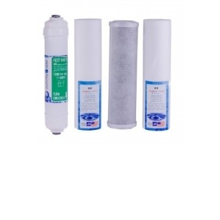 Vízszűrő készlet 4 db-os ozmózis víztisztítókhoz,vízszűrő berendezés