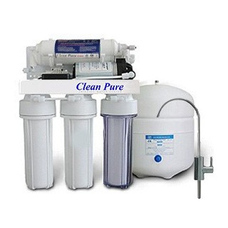 CleanPure CP-105 RO víztisztító szűrőrendszer nyomásfokozóval