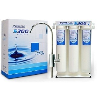 PurePro S300B hálózati víz utótisztító,vízszűrő berendezés,szénszűrő