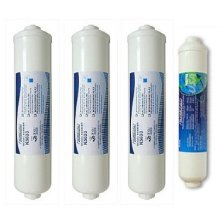 Szűrőbetét PurePro  csomag-4db széria  RO víztisztító berendezéshez