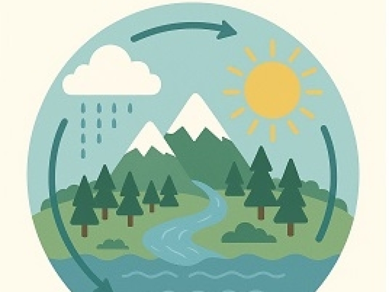 A víz állandó körforgásban van a természetben