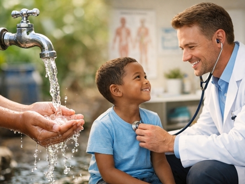 A vízügyi és egészségügyi helyzetük javítása érdekében