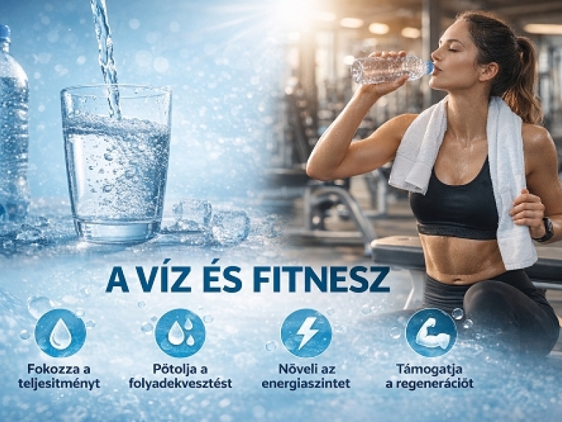 A víz és fitnesz.
